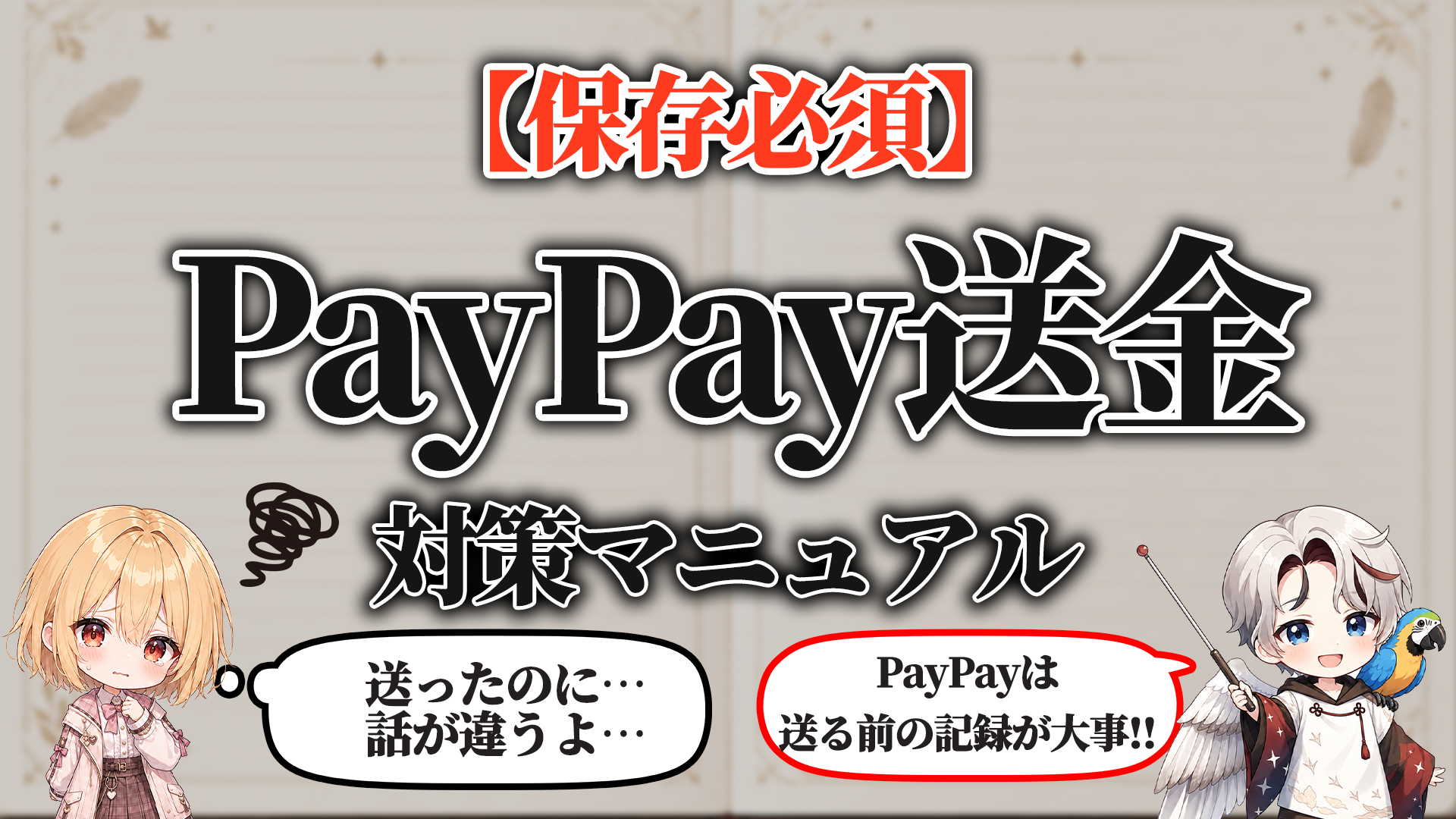 PayPay送金トラブル対策マニュアル タイトル画像