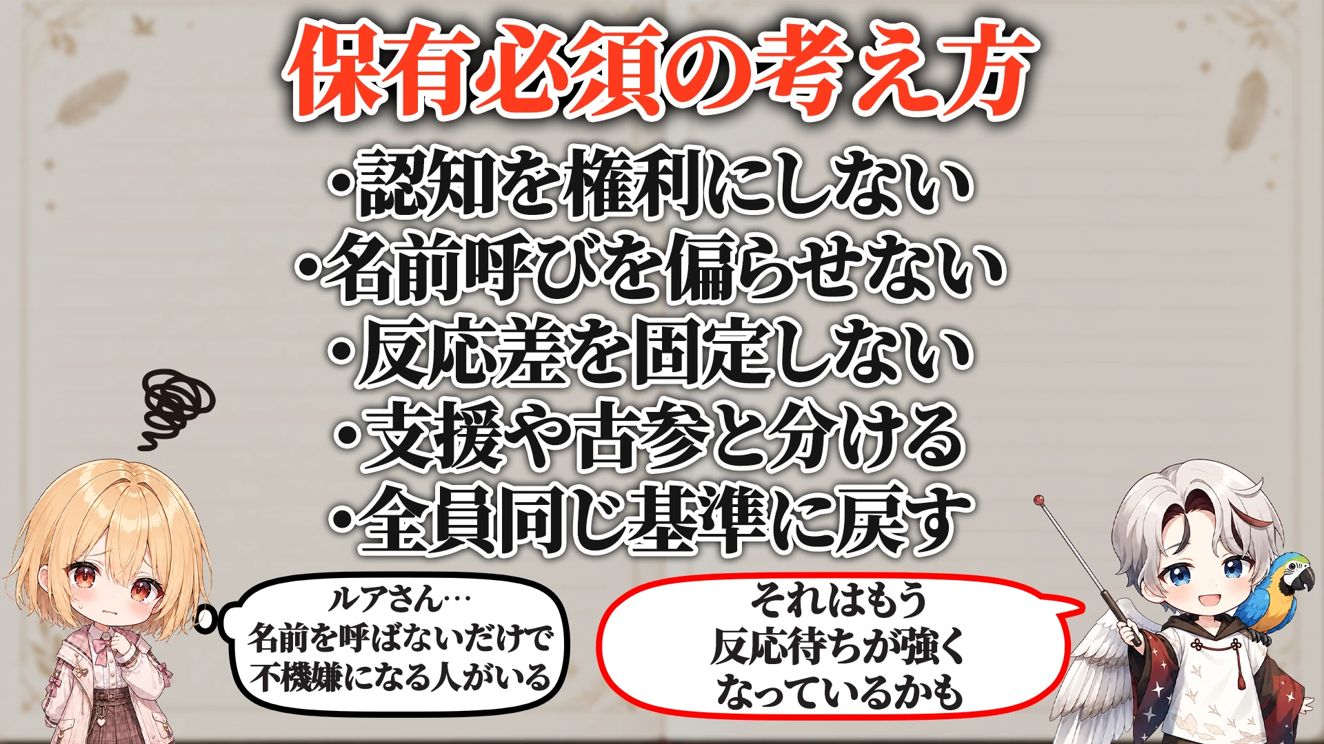 名指し認知リスク対策マニュアル 保有必須