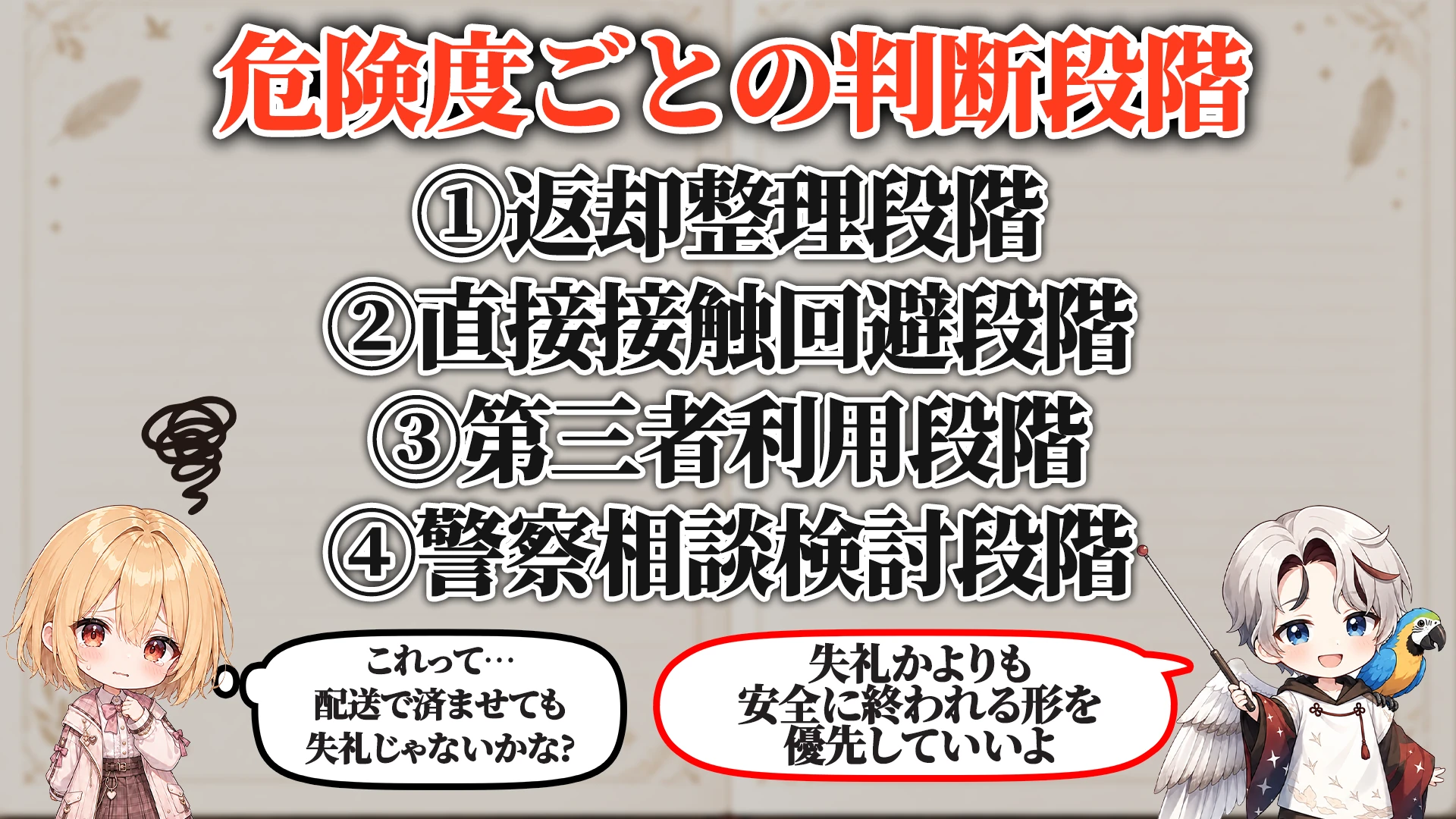 よくある危険サイン