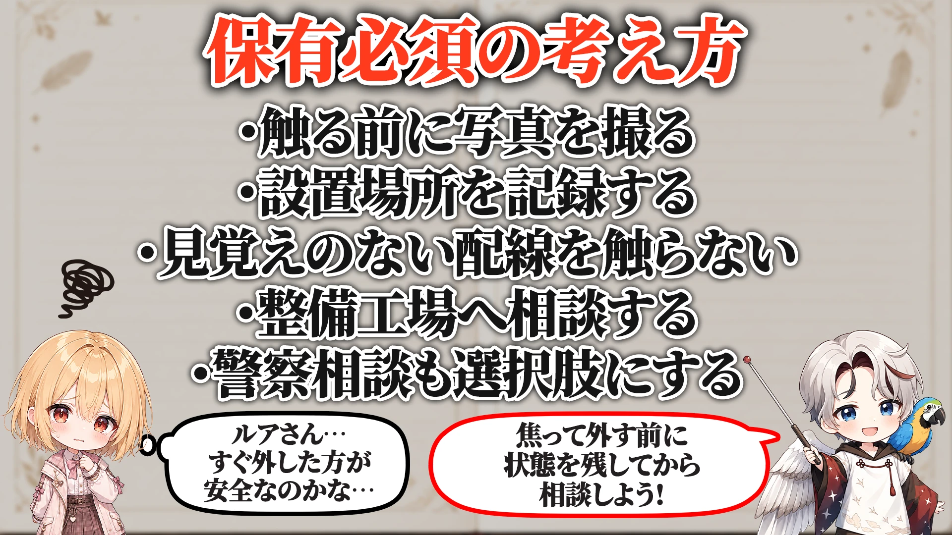 保有必須の考え方