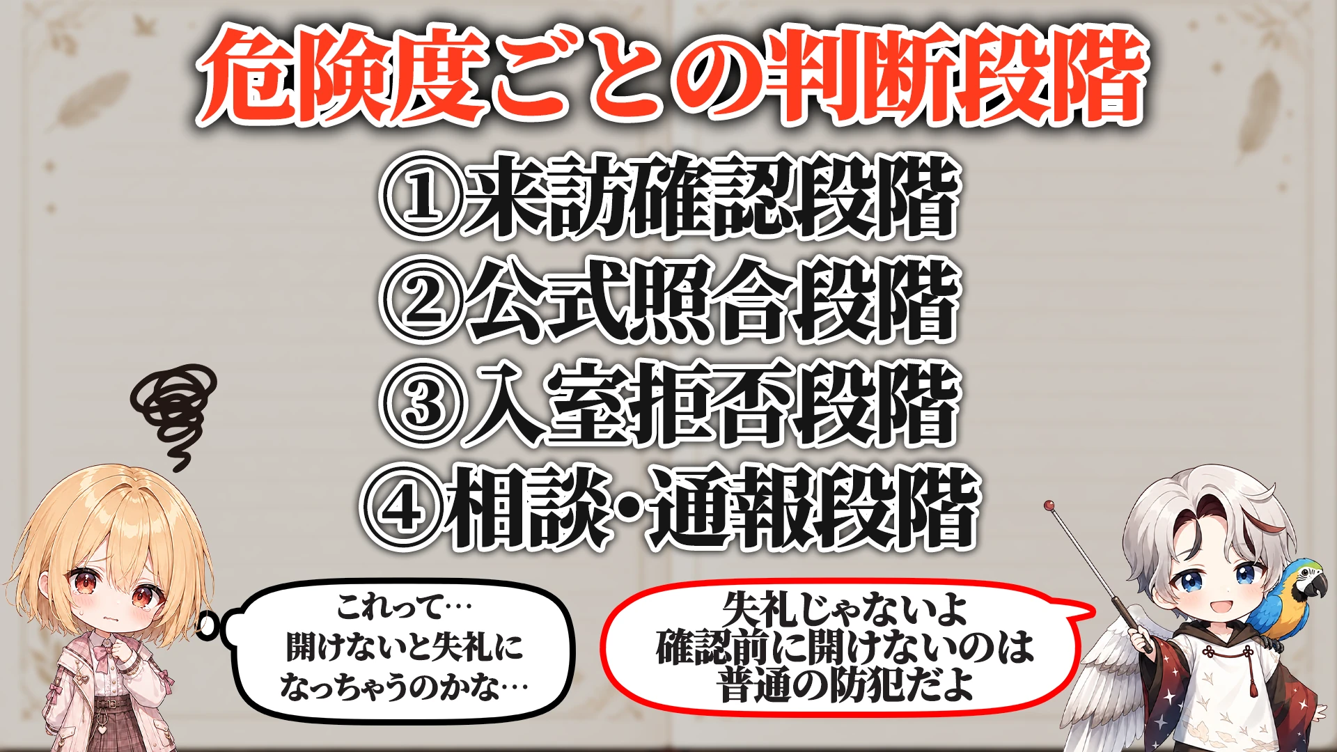 よくある危険サイン