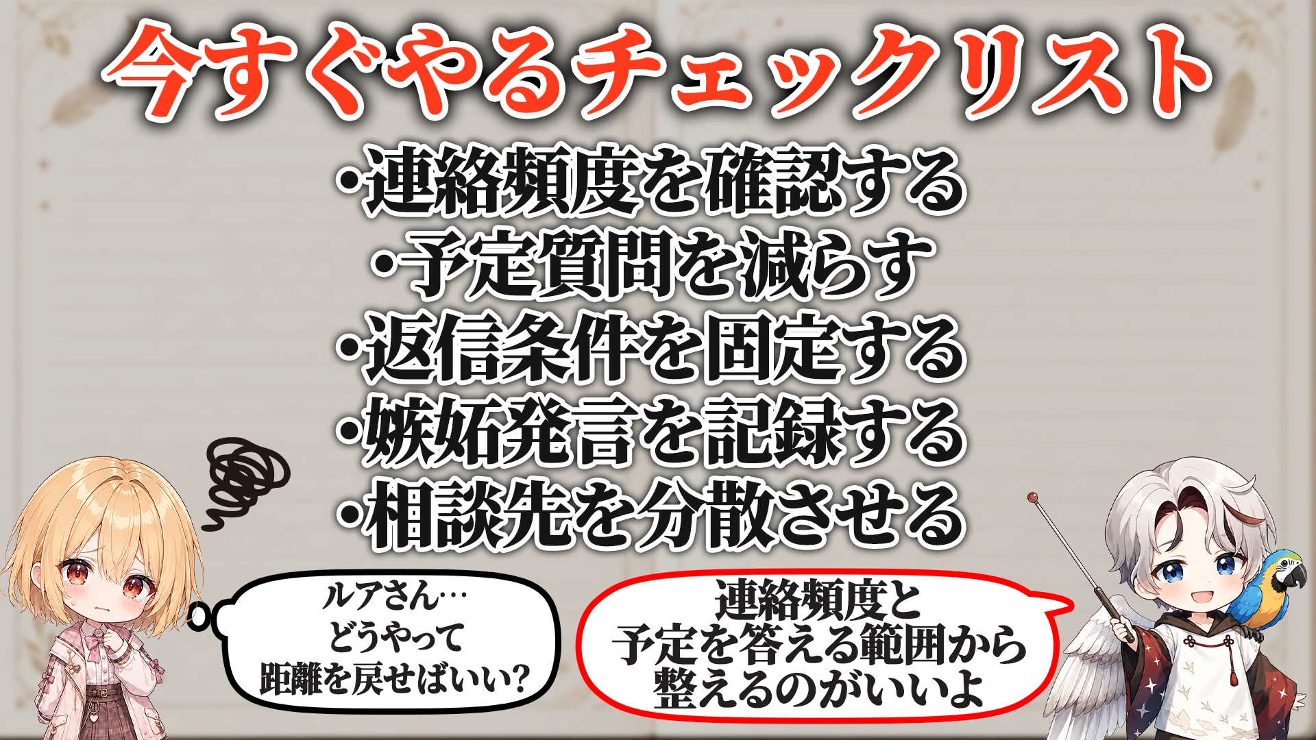 今すぐやるチェックリスト